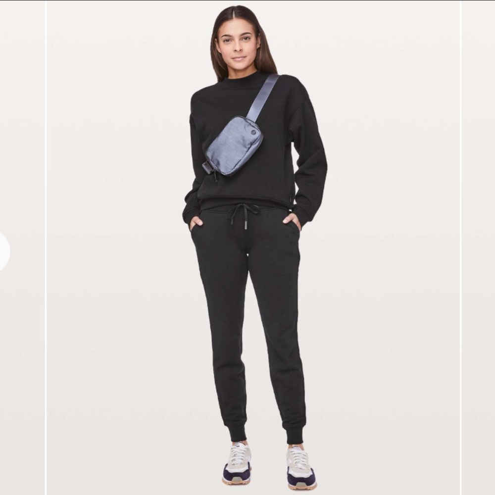 lululemon athletica Black Track Joggers